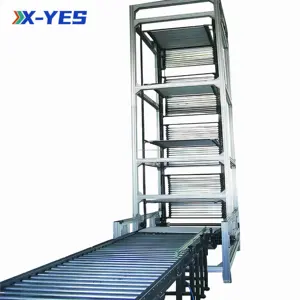 X-YES Z Type Continuous Vertical Lifting Pallet Elevator Conveyor Machine System
