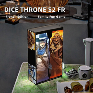 Abysse Corp Dice Throne S2 Bullet Vs. Samourai - Versión Francesa, <span class=keywords><strong>Juego</strong></span> de Mesa Familiar de PVC para 2 Jugadores, Personalizado - Product Image 2
