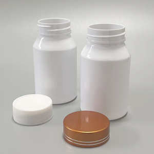 ขวดพลาสติก PET สีขาว ขนาด 100 มล. สำหรับบรรจุภัณฑ์ยาเม็ดวิตามิน อาหารเสริม  พร้อมโลโก้สั่งทำพิเศษ  รีไซเคิลได้ - Product Image 6