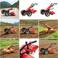 Motoculteur rotatif pour jardin et ferme, 15 CV, mini-tracteur à deux roues