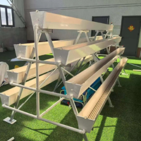 Système hydroponique DWC de nouvelle génération, design vertical pour la culture de fruits et légumes, canal en PVC utilisé en agriculture