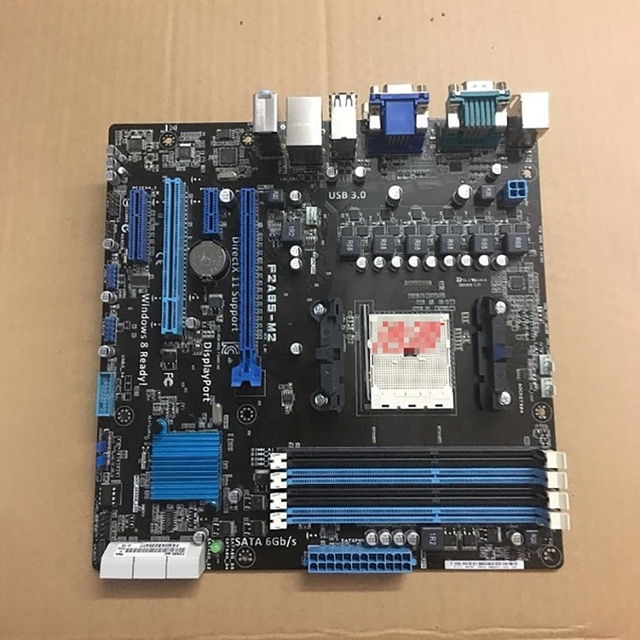 Desktop Motherboard for ASUS F2A85-M2 A85 FM2 750 760K A10 6800K DP Fully Tested, Good Quality