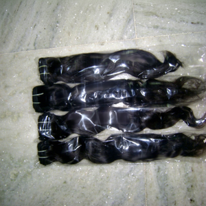 My Concern Honest No Animal Hair Mix!!!! <b>Cheap</b> Price Virgin Indian Remy Human Raw Hair Bulk <b>Extensions</b> Machine Double Weft Perm - Product Image 1