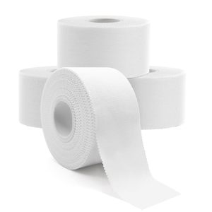Cinta deportiva blanca fácil de rasgar, adhesiva y sin residuos, protege muñecas y tobillos de lesiones deportivas, sensible a la presión - Product Image 5