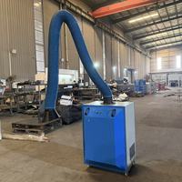Extracteur de fumée de soudage à bras unique, purificateur de fumée portable pour travaux de soudage manuel, directement de l'usine