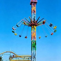 Manège Tour Volante Star Flyer, équipement de divertissement pour parcs d'attractions familiaux et parcs à thème en altitude