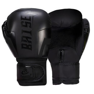 <span class=keywords><strong>Guantes</strong></span> de boxeo ligeros y cómodos de espuma de alta densidad con sistema de ventilación Absorción de sudor para un uso prolongado en artes marciales - Product Image 3