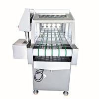 Pulvérisateur d'huile pour pâtisserie à grande capacité, contrôle tactile automatique, multi-buses, en acier inoxydable 304, 220V, couverture complète, pour grandes boulangeries