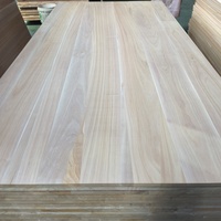 Bois de Paulownia de 1220x2440 mm, épaisseur E0, colle 4x8, surface agréable, traitement facile