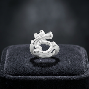 Women's Romantic Heart <b>Key</b> <b>Ring</b>-925 <b>Silver</b> Vault - Product Image 2