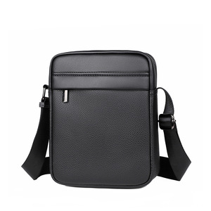 Bolsos Cruzados de Cuero Genuino de Alta Calidad Estilo Neo-Retro para Hombre - Secado Rápido, Cómodos, Colores y Tamaños Personalizables, Logotipo, Todas las Temporadas - Product Image 1