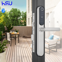Cerradura Inteligente Mortise Ttlock con App, Opción de Almacenamiento de Datos en la Nube, Alta Seguridad para Puertas Corredizas de Madera, Vidrio y Aluminio