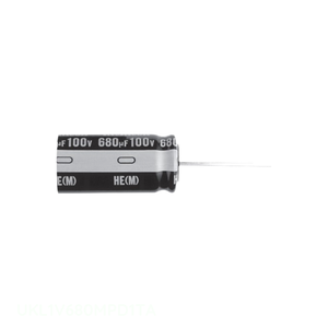 Condensateur original 68 uF CAP ALUM 68UF 20% 35V RADIAL TH Through Hole UKL1V680MPD1TA - Product Image 1