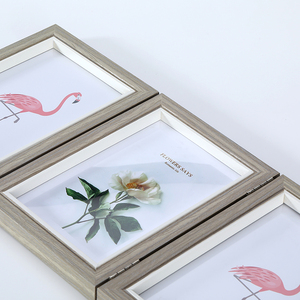 Di alta qualità classico Vintage marrone MDF Collage Photo Frame all'ingrosso in piedi appesi decorazioni da parete Art cornici - Product Image 6