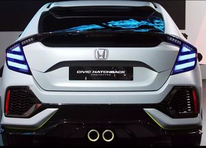 ไฟท้าย TYPY แบบ Full LED อัพเกรด ไฟท้าย RGB เจ็ด<span class=keywords><strong>สี</strong></span> สำหรับ <span class=keywords><strong>Honda</strong></span> <span class=keywords><strong>Civic</strong></span> รุ่นที่ 10 RGB <span class=keywords><strong>Hatchback</strong></span> ปี 2016-2021 <span class=keywords><strong>Hatchback</strong></span> - Product Image 3