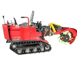 Cheap And Efficient Multifunctional Cultivators Mini Crawler Tiller Rotary