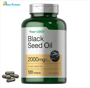 Huile de graines noires de collagène, fait à la main, pour un Support imimitant Super anti-oxydation, 100 ml