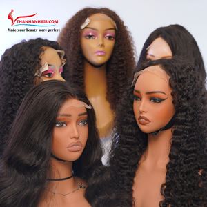 Perruque bouclée en cheveux vietnamiens avec closure, extensions capillaires de haute qualité, sans perte, prête à être expédiée – Offre spéciale Black Friday - Product Image 2