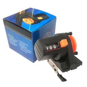 Topline Tackle Fishing Depth Finder Compteur <span class=keywords><strong>de</strong></span> ligne Soft ABS Clip-On Rod Finder avec Glow Caractéristiques étanches pour <span class=keywords><strong>la</strong></span> <span class=keywords><strong>pêche</strong></span> en ruisseau - Product Image 1