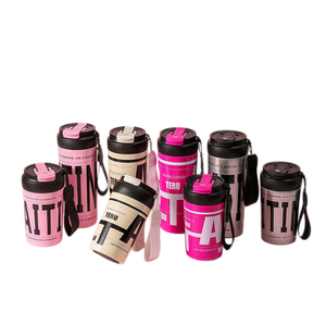 <span class=keywords><strong>Botella</strong></span> <span class=keywords><strong>de</strong></span> Agua Aislada Bold Accent <span class=keywords><strong>de</strong></span> 400ml/600ml, Elegante Vaso <span class=keywords><strong>de</strong></span> Acero Inoxidable con Tapa y Correa en Contraste - Product Image 4