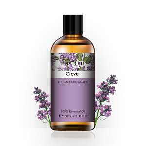 100ML Cravo Óleo Essencial Atacado 100% Pure Natural Óleo Essencial para Aroma Difusor - Product Image 1