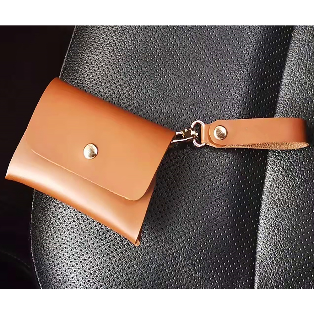 dog poop bag dispenser leather
