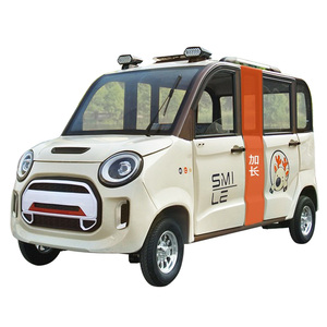รถยนต์ไฟฟ้าความเร็วต่ำ 4 ล้อ 3000 วัตต์ 40 กม./ชม. แบตเตอรี่ตะกั่วกรด 60 โวลต์ มินิอีวีพร้อมเบาะหนัง สำหรับผู้โดยสารผู้ใหญ่เดินทาง - Product Image 2