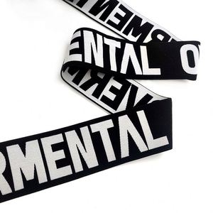 Sangle en nylon jacquard personnalisable avec logo, largeur et épaisseur ajustables, pour couture décorative et ceinture de pantalon - Product Image 4