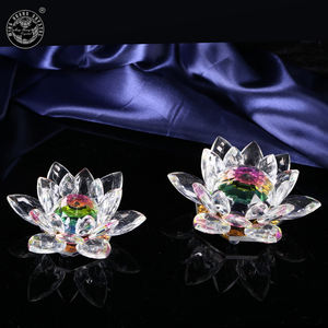 Arco Iris cristal arte flor de loto MH-H0125 - Product Image 1