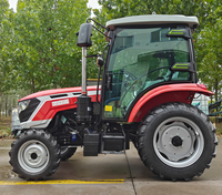 Plateforme de tracteur compacte et robuste 4x4 avec prise de force à double vitesse et système d'essieux renforcé