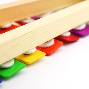 Wholesale Orff Percussion <b>Instrument</b> 8 Notes Portable Rainbow Glockenspiel Xylophone <b>Musical</b> Percussion <b>Instrument</b> for Kids - Product Image 4