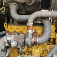 Compresseur d'air portable à vis diesel d'occasion Atlas Copco XRHS 836 avec moteur CAT, 20 bars, pour machine de forage en eau profonde dans les mines