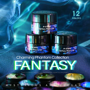 Etiqueta privada Ventas al por mayor RS Nail Uv <span class=keywords><strong>Glitter</strong></span> <span class=keywords><strong>Gel</strong></span> Polish Etiqueta privada Nail <span class=keywords><strong>Gel</strong></span> Oem 5g <span class=keywords><strong>Fantasy</strong></span> Pearly <span class=keywords><strong>Gel</strong></span> American Nail Fashion - Product Image 2