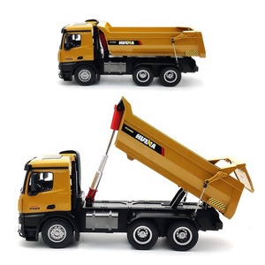 Camión <span class=keywords><strong>de</strong></span> construcción a control remoto, camión <span class=keywords><strong>de</strong></span> construcción <span class=keywords><strong>de</strong></span> aleación <span class=keywords><strong>de</strong></span> metal huina rc, <span class=keywords><strong>grande</strong></span>, fundido a presión, camión <span class=keywords><strong>de</strong></span> basura con luz - Product Image 4