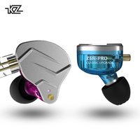 KZ ZSN PRO 1BA 1DD, auriculares internos híbridos, auriculares HIFI para DJ, correr, deporte
