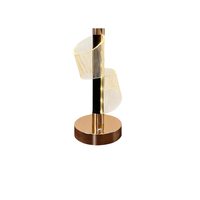 Petite lampe de table de style européen, base en résine sculptée, lampe de décoration intérieure pour salon, chambre à coucher, lampe de bureau moderne minimaliste