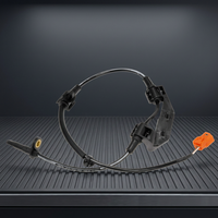 ISUMO Sensor Kecepatan ABS Terminal Bilah Kanan Belakang Konektor Persegi Panjang 2 Terminal Pemasangan Baut Cocok untuk Honda Element 2003-2011 4 Silinder