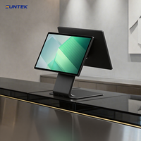 SUNTEK SC1 Terminal de point de vente de bureau Android 14 haute définition certifié GMS avec NFC sous écran et connectivité I/O riche et polyvalente