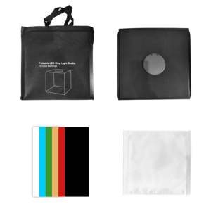 Offre Spéciale 40cm USB Portable LED boîte à lumière Kit Nylon souple pour produit et bijoux photographie Photobooth & Lightbox utilisation - Product Image 5