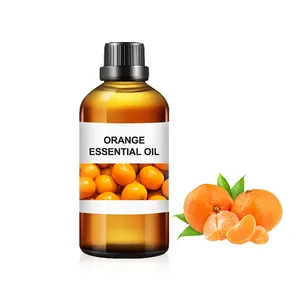 Olio di arancia biologico naturale al 100% prezzo all'ingrosso diffusione dell'aroma dell'olio di arancia e uso cosmetico