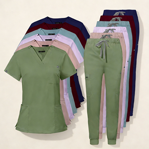<span class=keywords><strong>ชุด</strong></span>ยูนิฟอร์มสครับส์สีเขียว <span class=keywords><strong>ชุด</strong></span>สครับส์ทางการแพทย์หลากสี ขายส่ง <span class=keywords><strong>ชุด</strong></span>สครับส์สำหรับบุรุษและสตรี <span class=keywords><strong>ชุด</strong></span>ยูนิฟอร์มแพทย์และพยาบาลโรง<span class=keywords><strong>พยาบาล</strong></span> - Product Image 1