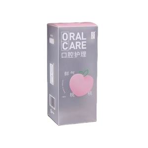 Fabricante al por mayor, caja de embalaje transparente esmerilada de PVC personalizada, materiales reciclados, manejo de impresión en relieve - Product Image 1