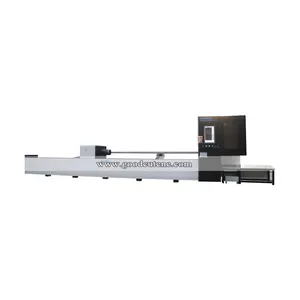 High efficiency cnc fiber metal laser cutting machine price for steel tube