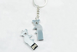Pen Drive de Metal con forma de oso, Mini unidad <span class=keywords><strong>Flash</strong></span> Usb, diseño personalizado, nuevo estilo - Product Image 4