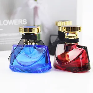 Wholesale 30ml elegant Manufacturer Women color Glass perfume bottle Customized Logo