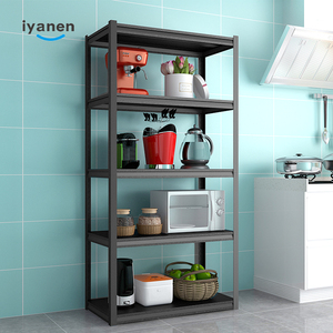 China IYANEN Fabrik Metall Wohn möbel 5 Schicht Stahl Bücherregal Schrank Bücherregal maßge schneiderte Büro Buch Lager regal Regal - Product Image 6