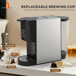 Capsules DG en acier inoxydable poweder de café dosette de café 3 en 1 compatibilité <span class=keywords><strong>capsule</strong></span> cafetière pour le ménage - Product Image 4