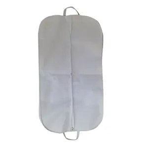 2024 новый продукт, фетровая сумка для костюма с молнией и ручками, сумка для хранения одежды, Экологически чистая фетровая сумка для одежды с вашим собственным логотипом