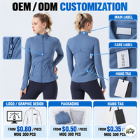 Veste de sport U-top pour femme grande taille, simple, respirante, séchage rapide, écologique, en Spandex/Nylon, unie, tendance, pour yoga et gym, fermeture intégrale devant