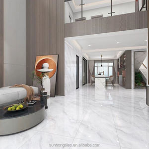 Piastrelle in Ceramica Effetto Marmo 60X120 di Lusso Placcate in Oro, Antiscivolo, Design Moderno per Interni, Prezzo all'Ingrosso - Product Image 6